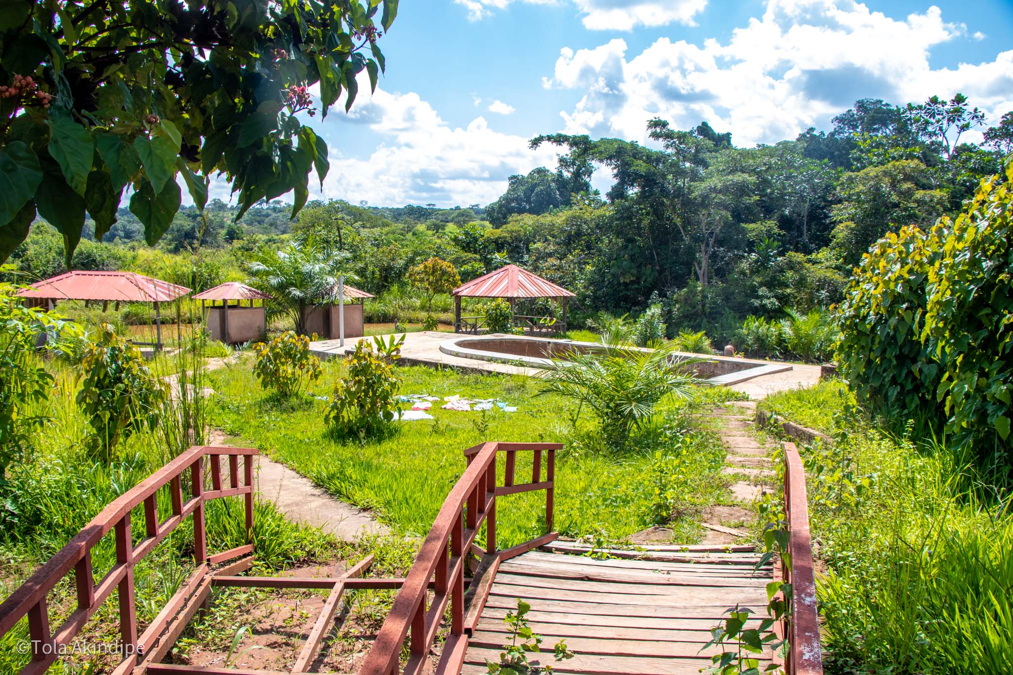 View of Martin's Farm in Dundo, Angola